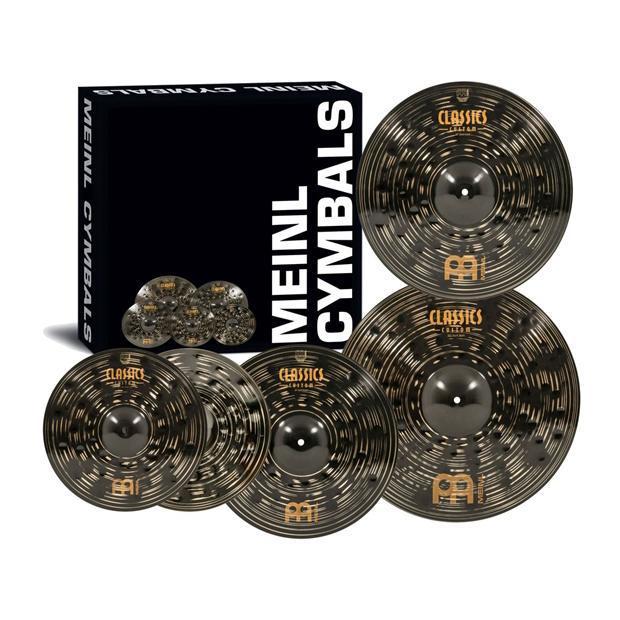 Meinl Classics Custom Dark Cymbal Pack - 14HH 16C 18C 20R-Meinl-Infinite Music
