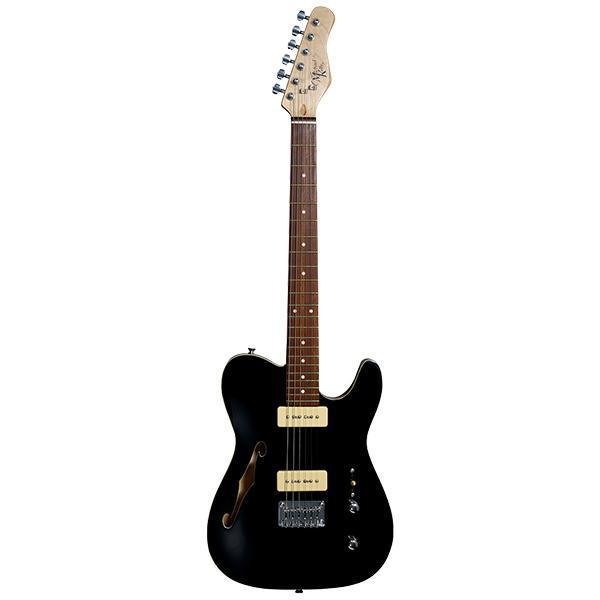 Michael Kelly 59 Thinline Electric Guitar - Gloss Black-Michael Kelly-Infinite Music