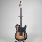 Michael Kelly Triple 50 Electric Guitar - Black Burl-Michael Kelly-Infinite Music