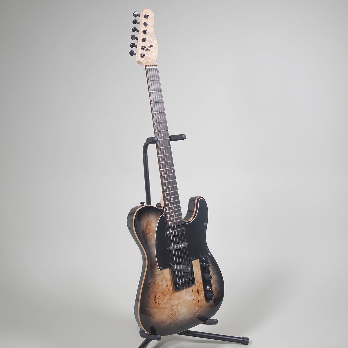 Michael Kelly Triple 50 Electric Guitar - Black Burl-Michael Kelly-Infinite Music