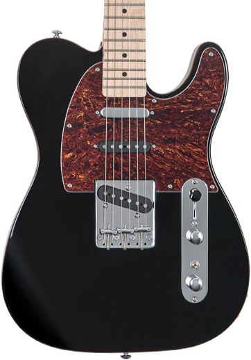 Michael Kelly Triple 50 SSS T Style Electric Guitar - Gloss Black-Michael Kelly-Infinite Music