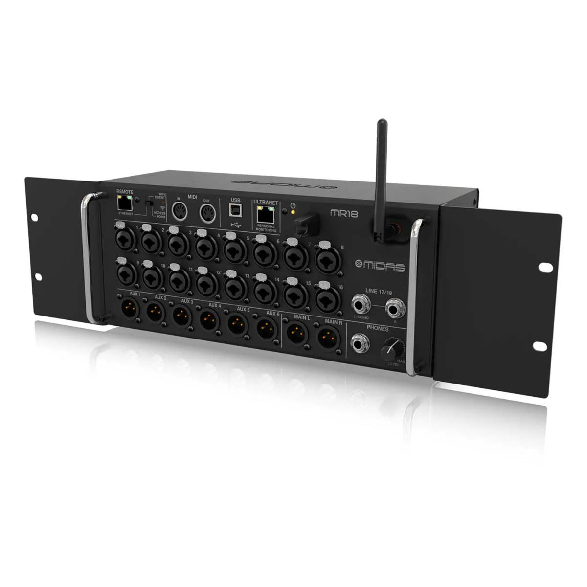 Midas MR18 18-input Digital Mixer with iPad/Android Tablet Control-Midas-Infinite Music