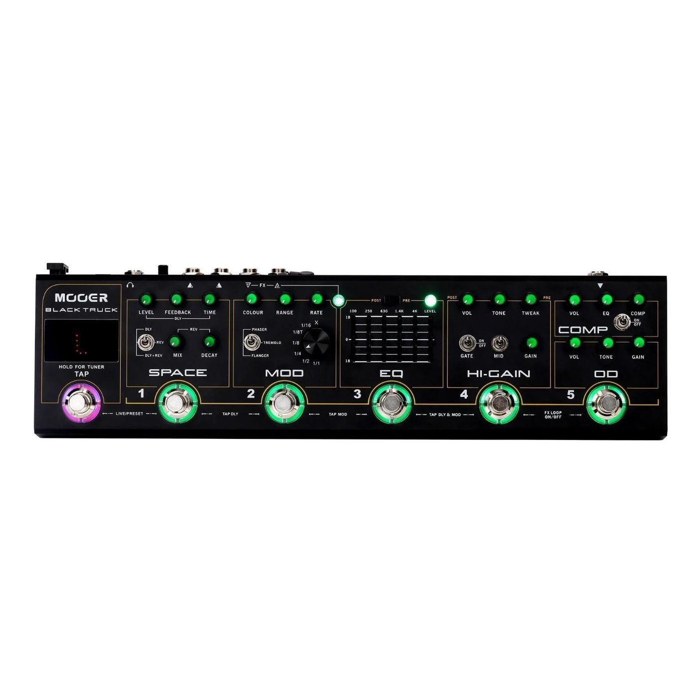 Mooer Black Truck Multi Effects Guitar Pedal-Mooer-Infinite Music