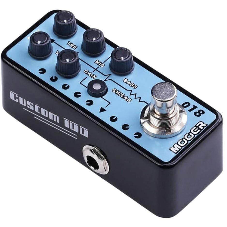 Mooer Custom 100 018 Digital Micro Preamp Guitar Effects Pedal-Mooer-Infinite Music