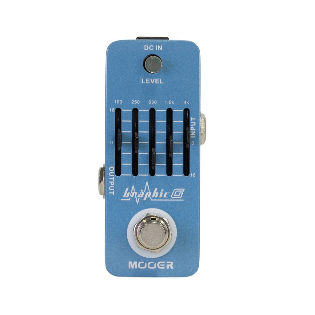 Mooer Graphic G EQ Micro Guitar Pedal-Mooer-Infinite Music