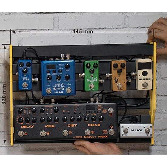 NU-X Bumblebee Large Manageable FX Pedalboard with Carry Bag-NU-X-Infinite Music