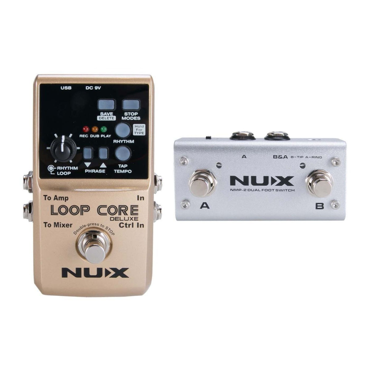 NU-X Loop Core Deluxe Bundle Guitar Pedal-NU-X-Infinite Music