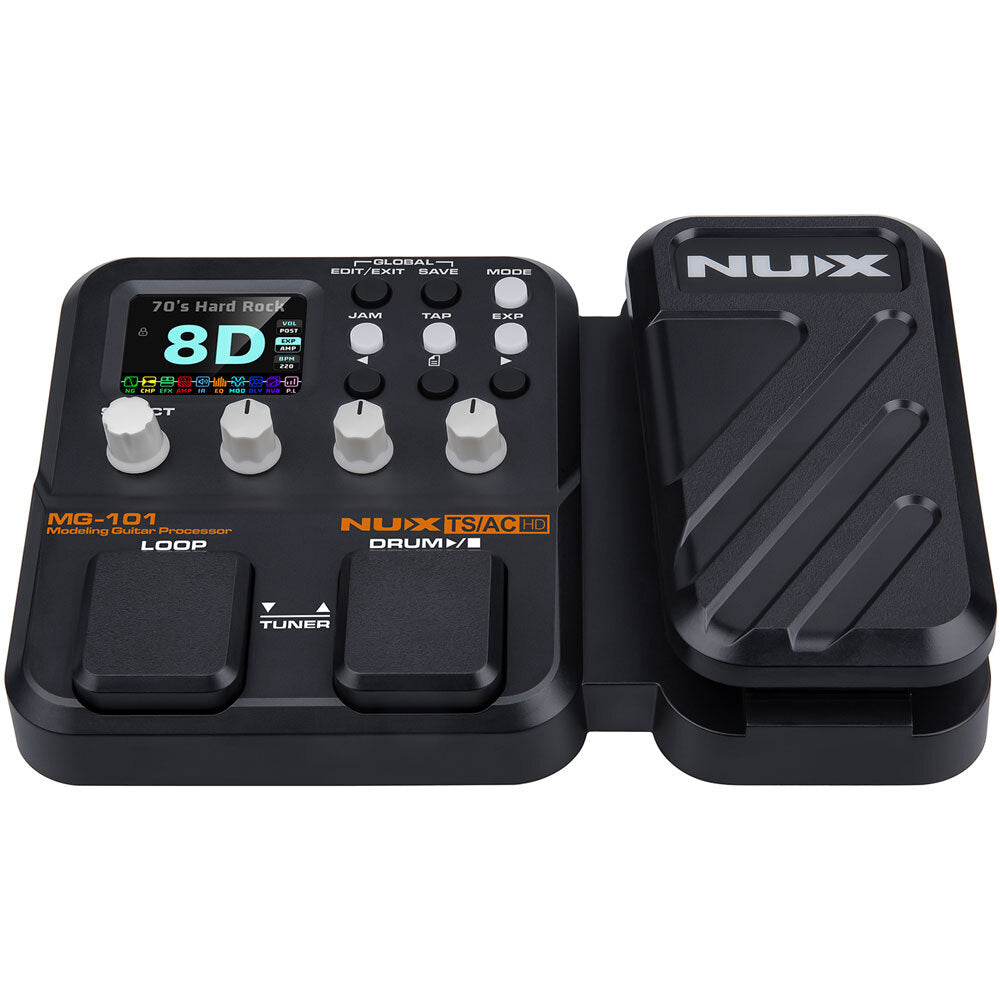 NU-X MG101 Multi-Effects & Modelling Guitar Processor-NU-X-Infinite Music
