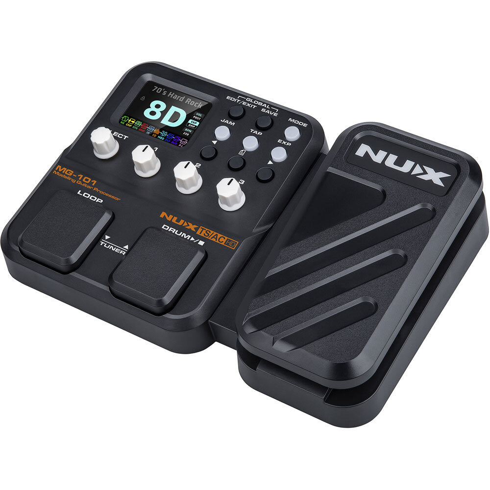 NU-X MG101 Multi-Effects & Modelling Guitar Processor-NU-X-Infinite Music