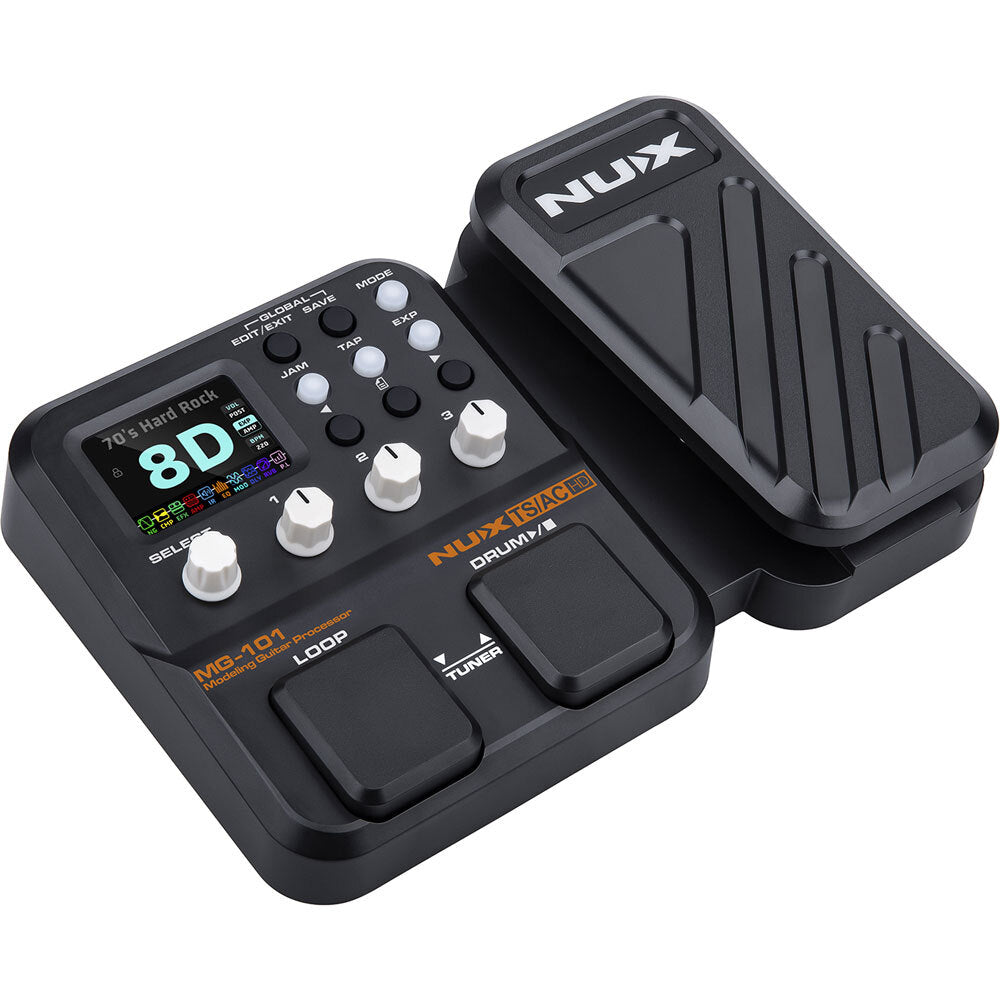 NU-X MG101 Multi-Effects & Modelling Guitar Processor-NU-X-Infinite Music