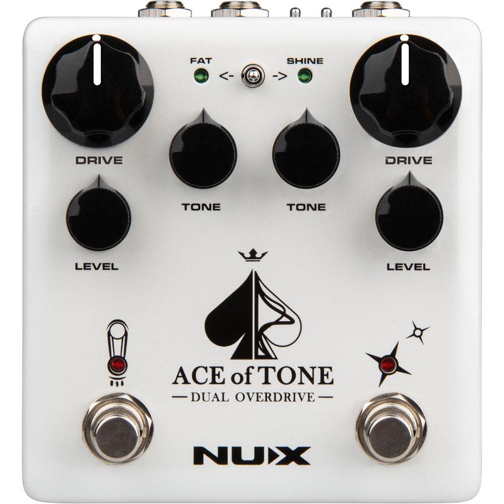 NU-X Verdugo Series Ace Of Tone Dual Overdrive Effects Pedal-NU-X-Infinite Music