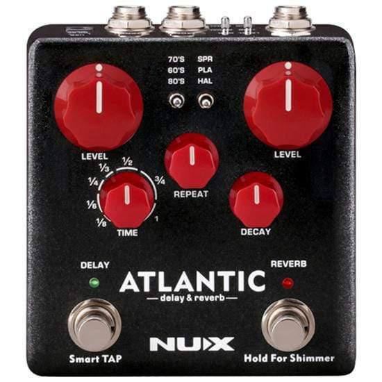 NU-X Verdugo Series Atlantic Multi Delay and Reverb Guitar Effects Pedal-NU-X-Infinite Music