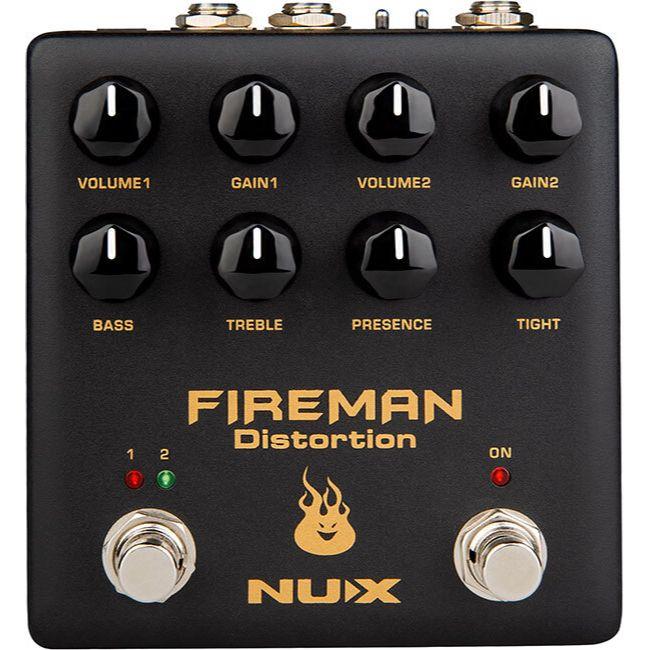NU-X Verdugo Series Fireman Dual Channel Distortion Effects Pedal-NU-X-Infinite Music