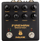 NU-X Verdugo Series Fireman Dual Channel Distortion Effects Pedal-NU-X-Infinite Music