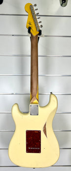 Nash Guitars S63 SSS - Alder Body -Rosewood FB -Vintage White - Medium Aging W/Nash Hardcase-Nash Guitars-Infinite Music