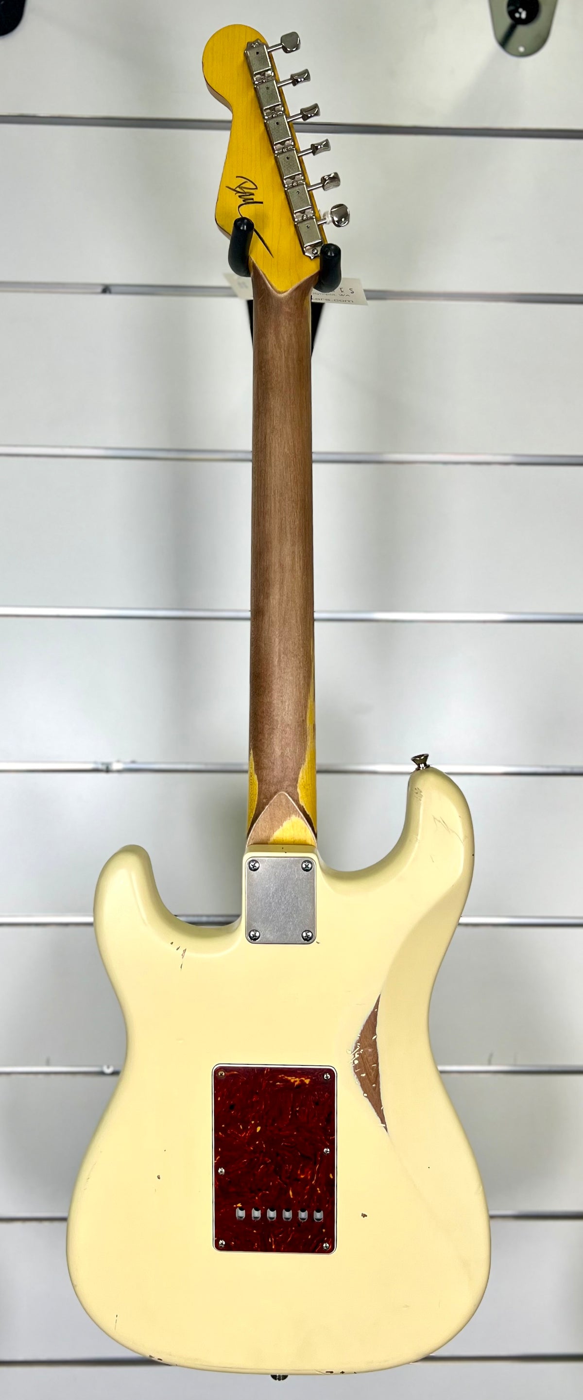 Nash Guitars S63 SSS - Alder Body -Rosewood FB -Vintage White - Medium Aging W/Nash Hardcase-Nash Guitars-Infinite Music