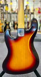 Nash JB63 J Bass - Ash Body -Rosewood FB - 3 Tone Sunburst - Light Ageing W/- Nash Hardcase (Copy)-Nash Guitars-Infinite Music