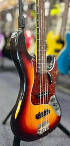 Nash JB63 J Bass - Ash Body -Rosewood FB - 3 Tone Sunburst - Light Ageing W/- Nash Hardcase (Copy)-Nash Guitars-Infinite Music