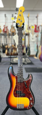 Nash PB63 P Bass - Alder Body -Rosewood FB - 3 Tone Sunburst - Light Ageing W/- Nash Hardcase-Nash Guitars-Infinite Music