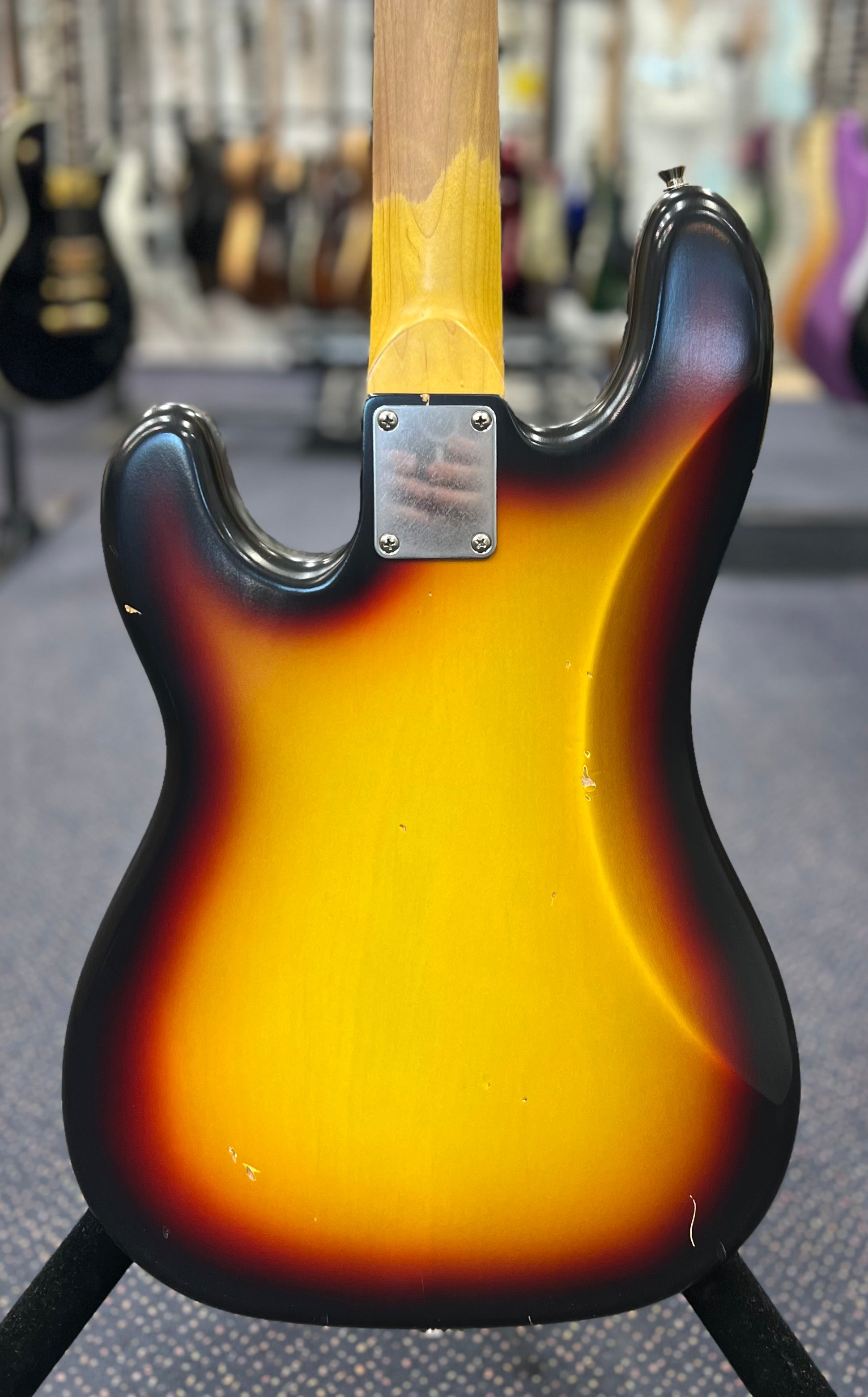 Nash PB63 P Bass - Alder Body -Rosewood FB - 3 Tone Sunburst - Light Ageing W/- Nash Hardcase-Nash Guitars-Infinite Music
