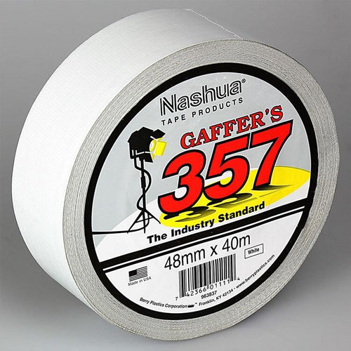 Nashua 357 Gaffer Tape in White - 48mm/40m-Nashua-Infinite Music