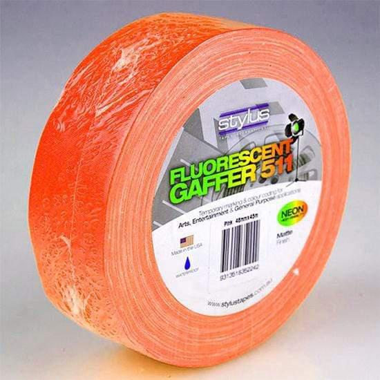 Nashua 511 Gaffer Tape in Matte Neon Orange (48mm/45m)-Nashua-Infinite Music
