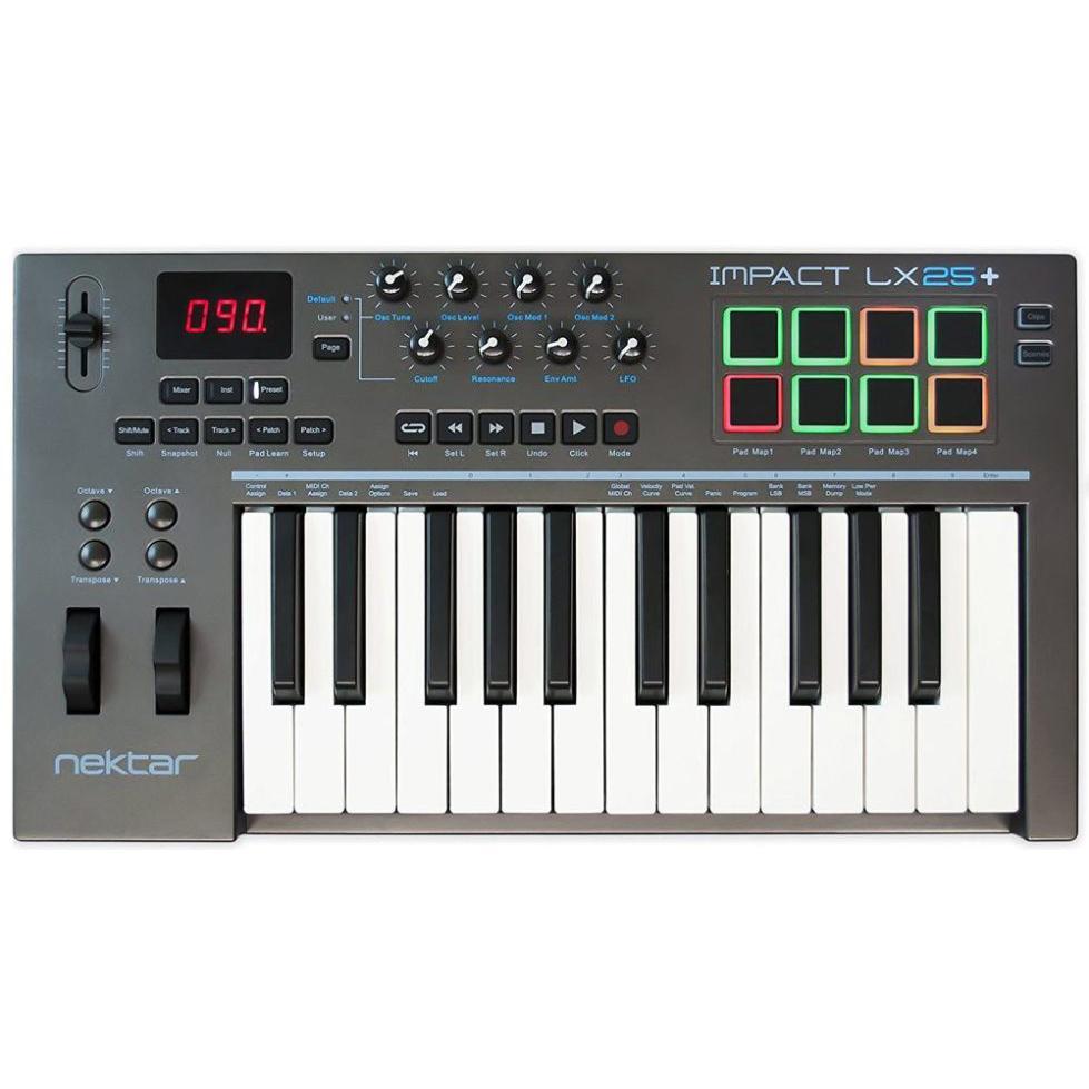 Nektar Impact LX25+ 25 Key USB MIDI Controller-Nektar-Infinite Music