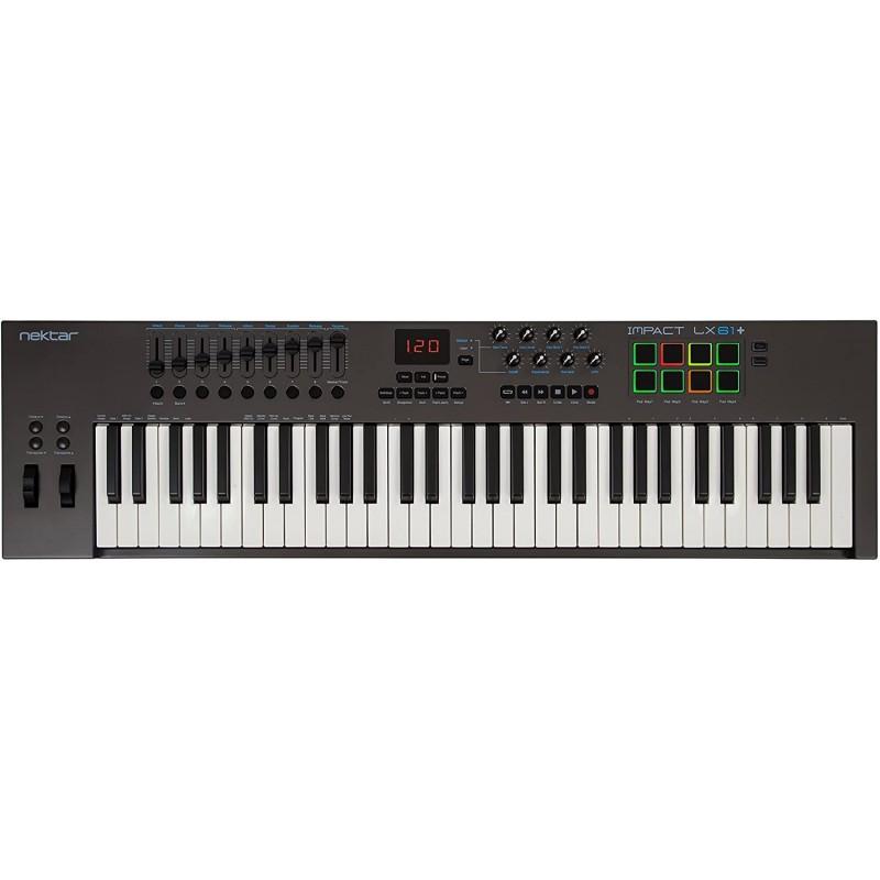 Nektar Impact LX61+ 61 Note USB MIDI Controller-Nektar-Infinite Music
