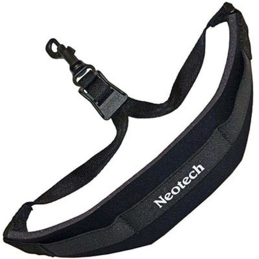 Neotech Soft Black Saxophone Strap Regular - Swivel Hook-Neotech-Infinite Music