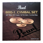 Pearl Roadshow Plus 5Piece Drum Kit with Hardware, Throne & Pearl Cymbal Pack etc. - Aqua Blue Glitter