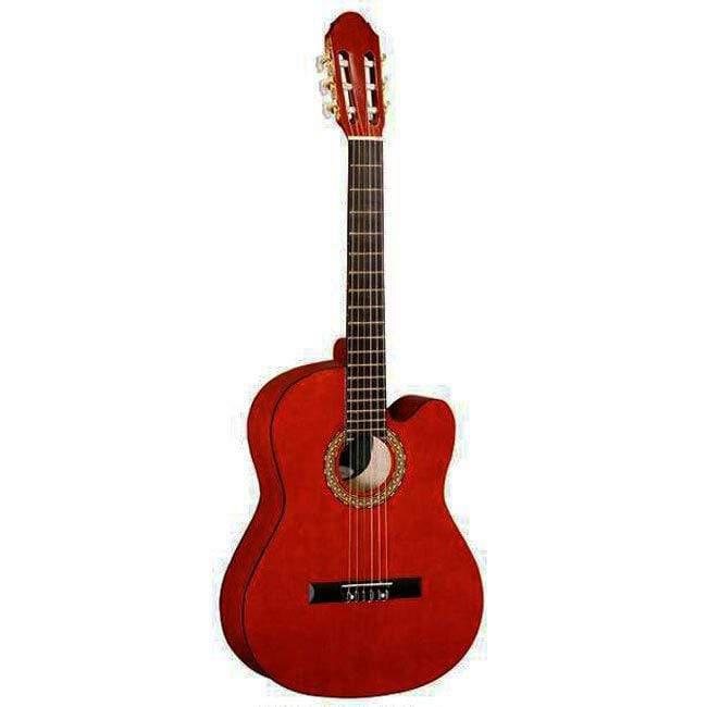 Odessa 4/4-Size Classical/Nylon String Guitar with Cutaway in Dark Gloss Finish-Odessa-Infinite Music