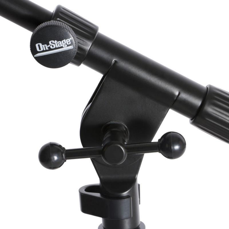 On Stage Low Profile Boom Mic Stand with Weighted Base-On Stage-Infinite Music