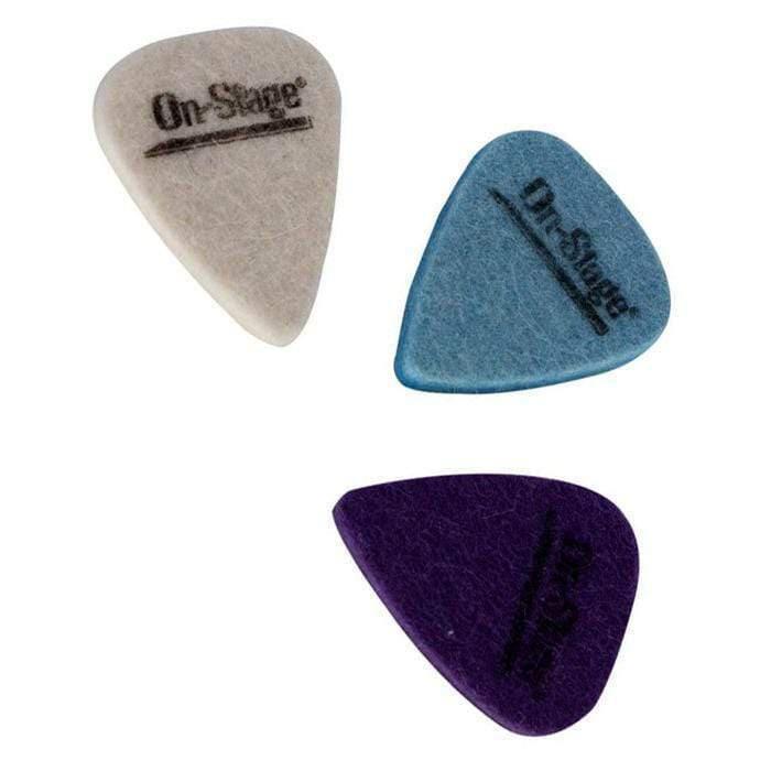 On Stage Multi-Colour Felt Picks Pk-3-On Stage-Infinite Music
