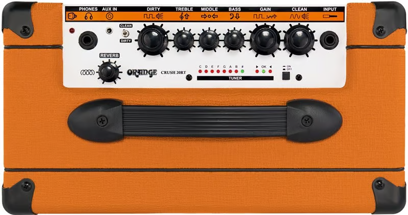 Orange Crush 20RT Combo Guitar Amp W/- Reverb & Tuner-Orange-Infinite Music