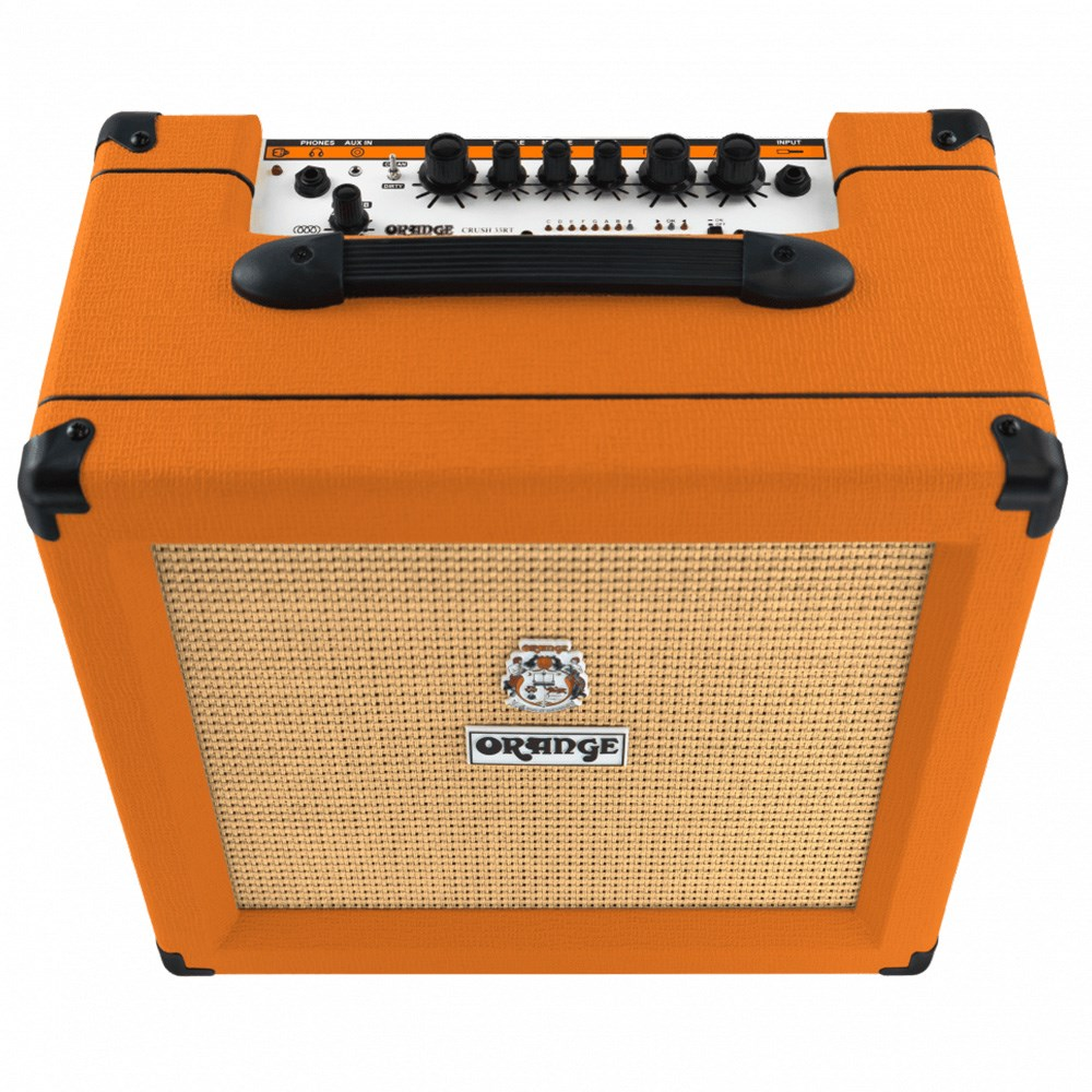 Orange Crush 35RT Guitar Amp Combo w/ All Analogue Signal Path Reverb & Tuner (35 Watts)-Orange-Infinite Music
