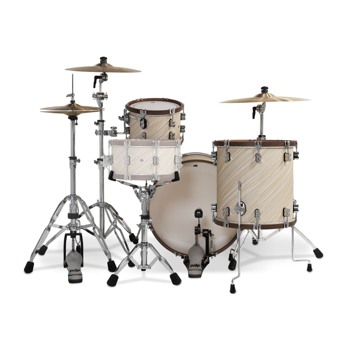 PDP Limited Edition Twisted Ivory 4 Piece Drum Kit-PDP-Infinite Music