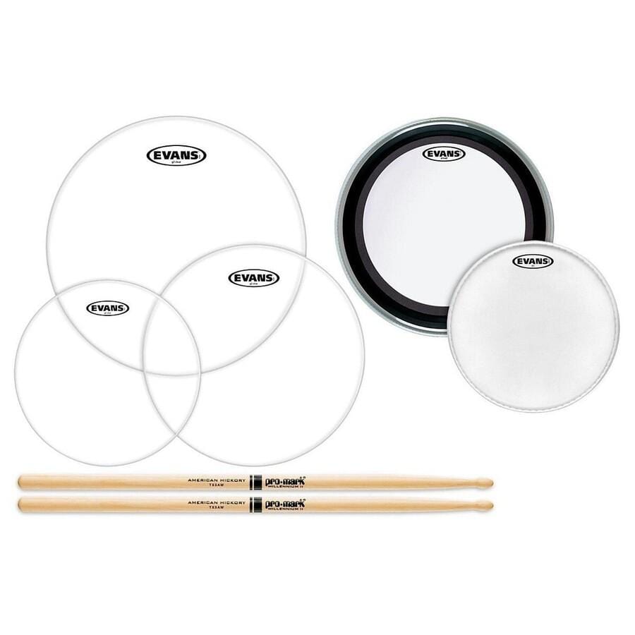 PDP Mainstage 5 Piece Drum Kit with Hardware- Black Metallic-PDP-Infinite Music