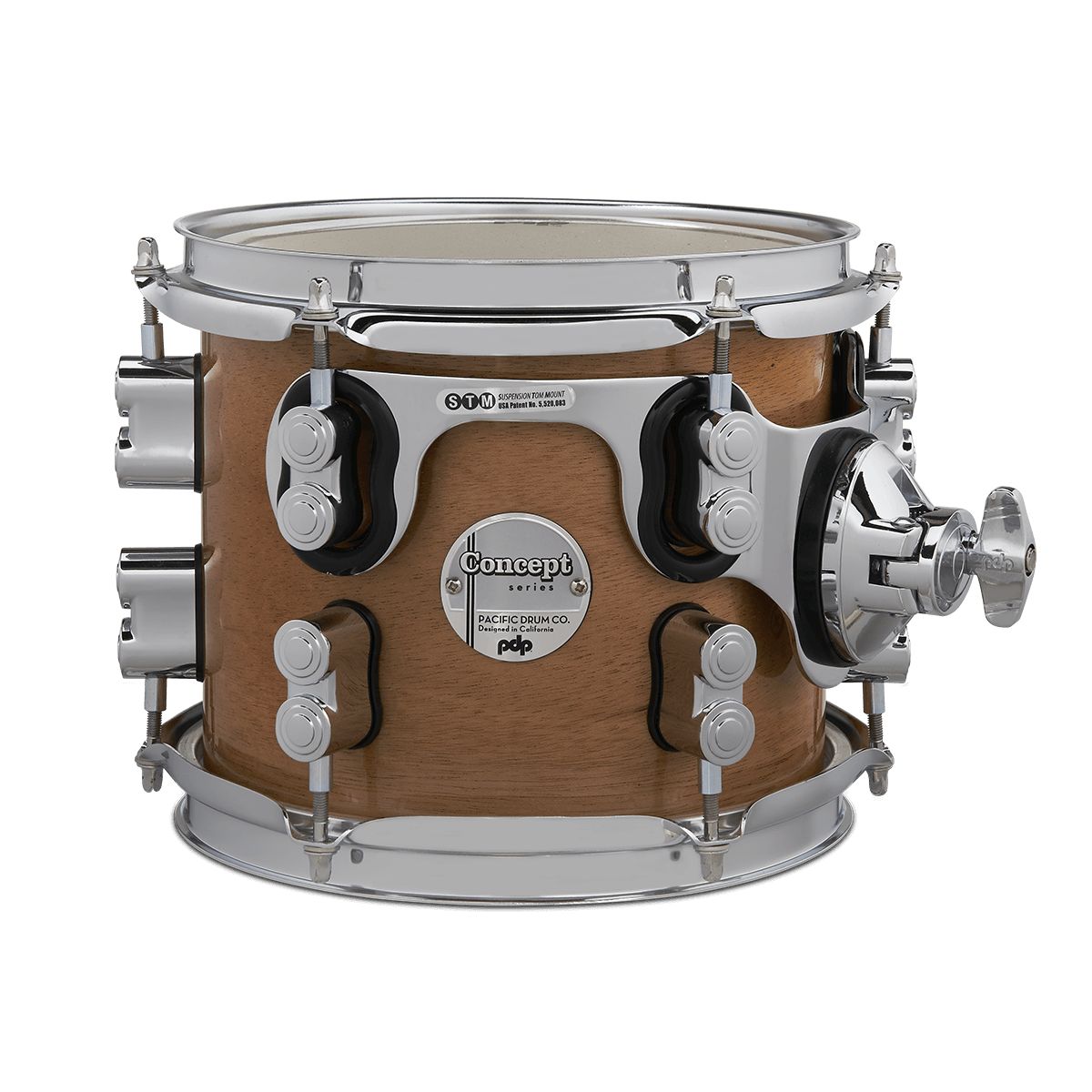 PDP PDCMX2215HM Concept Maple Exotic 5pc Drum Kit - Honey Mahogany-PDP-Infinite Music
