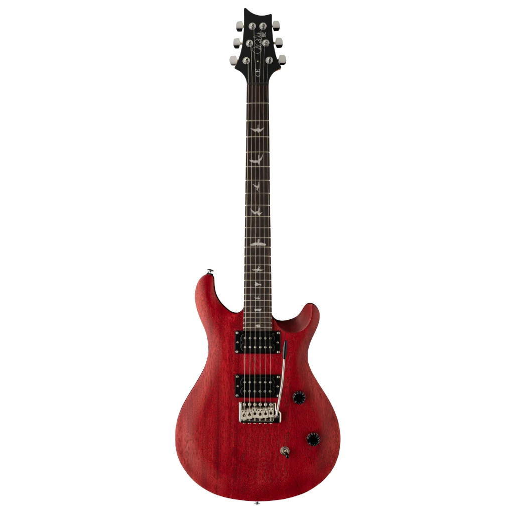 PRS SE CE 24 Standard Satin - Vintage Cherry W/- Gig Bag-Paul Reed Smith (PRS)-Infinite Music
