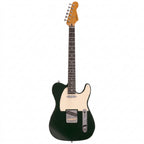 Patina Guitars PT-3-SGR SS- Paulownia body - Roasted maple neck- RW fretboard- 22 SS Jumbo frets- Locking Tuners - Sherwood Green
