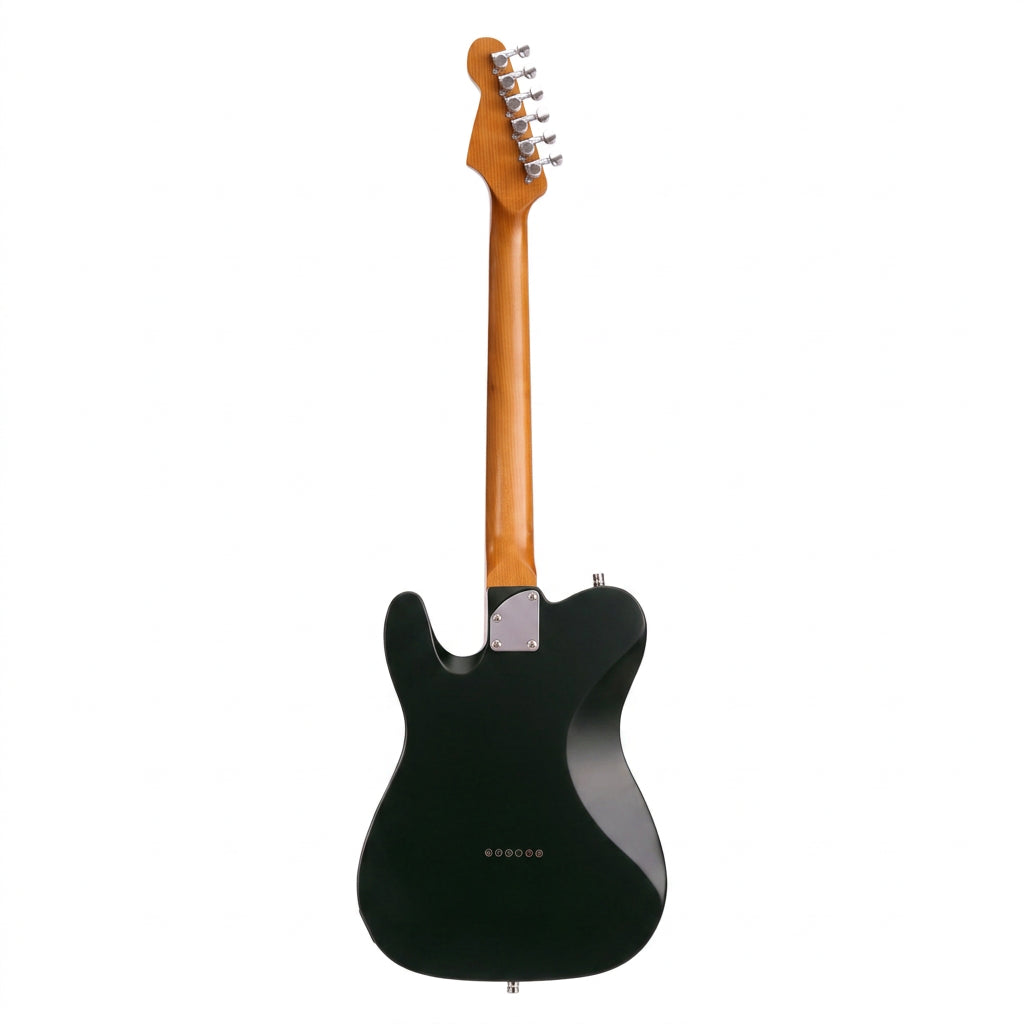 Patina Guitars PT-3-SGR SS- Paulownia body - Roasted maple neck- RW fretboard- 22 SS Jumbo frets- Locking Tuners - Sherwood Green