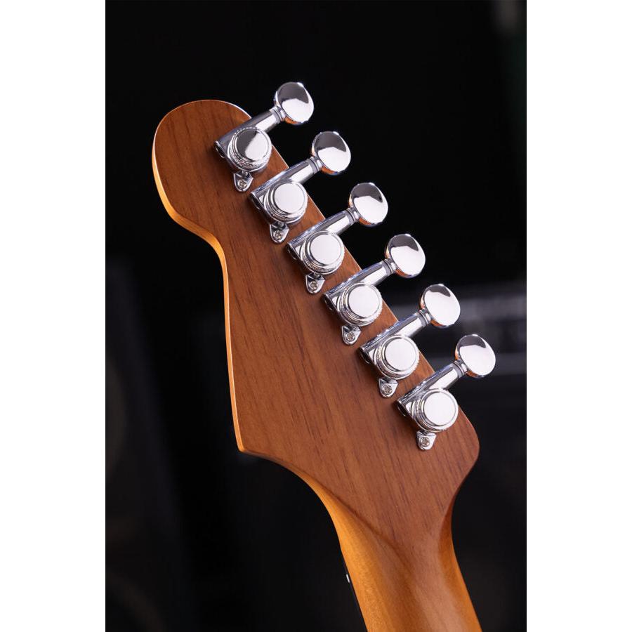Patina PS-7 OW R HSS- Paulownia body Relic- Roasted maple neck- RW fretboard- 22 Stainless frets- Locking tuners - Olympic White-Patina-Infinite Music
