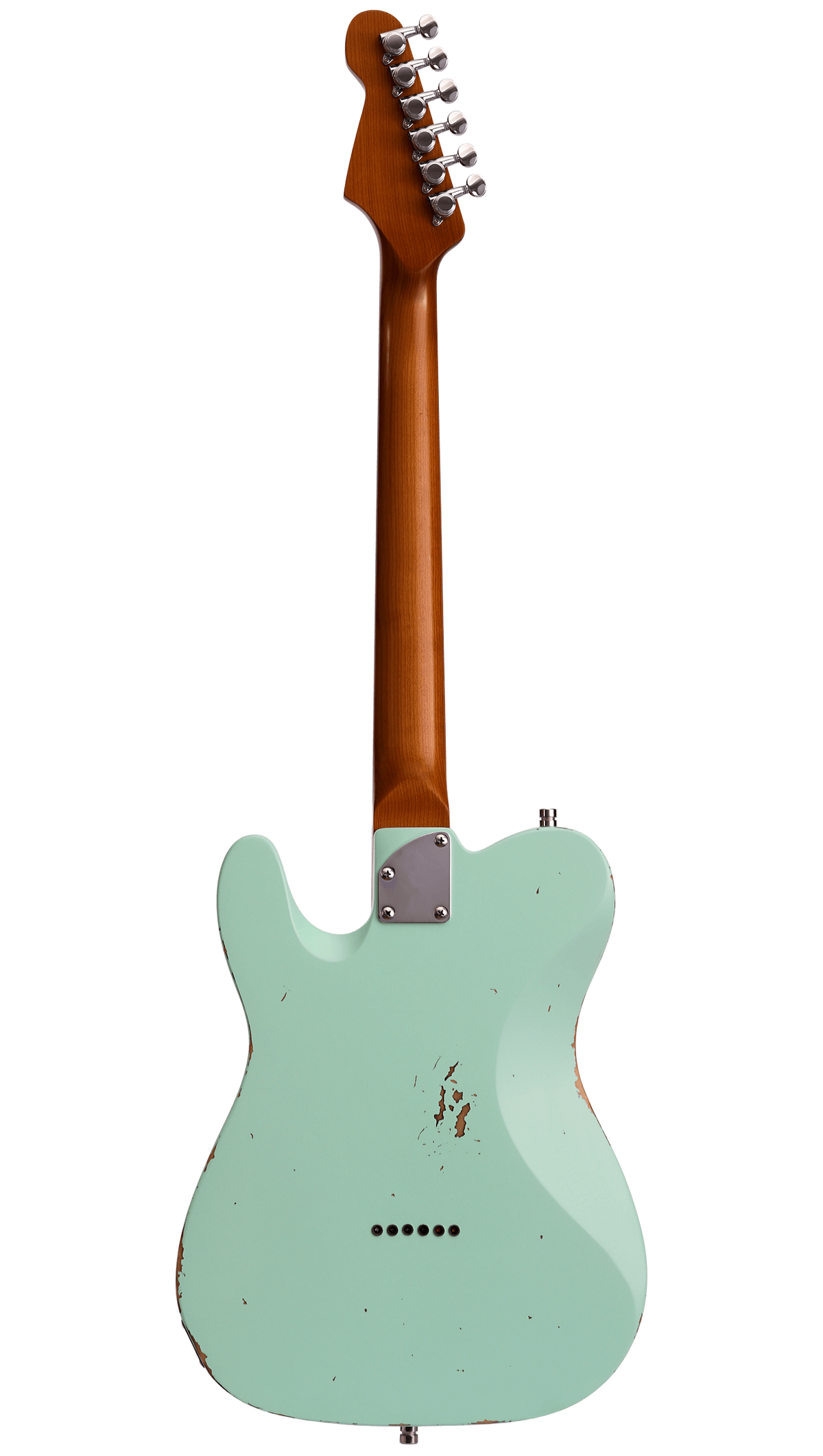 Patina PT-6 SFG R HH - Paulownia body Relic- Roasted maple neck- RW fretboard- 22 Stainless frets- Locking tuners - Sea Foam Green-Patina-Infinite Music
