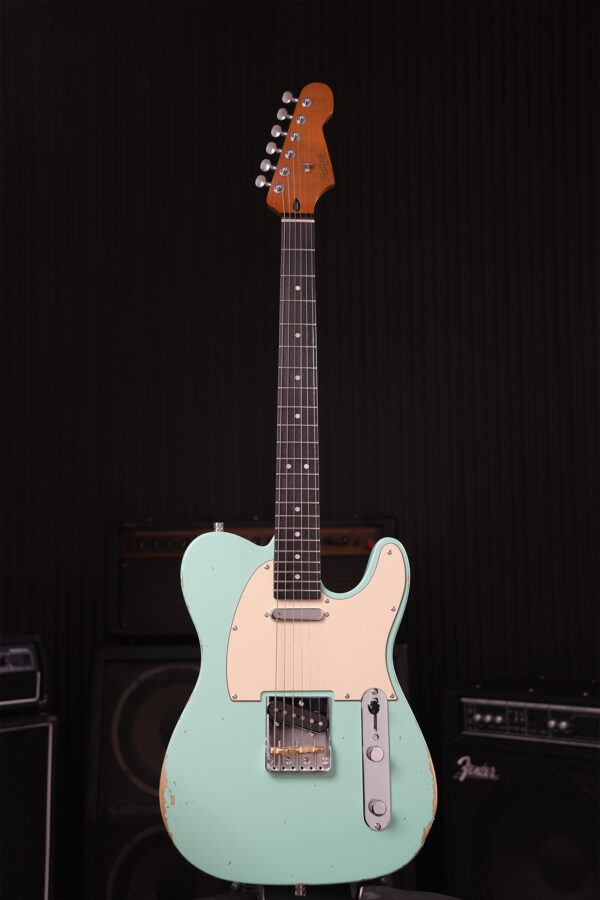 Patina PT-6 SFG R HH - Paulownia body Relic- Roasted maple neck- RW fretboard- 22 Stainless frets- Locking tuners - Sea Foam Green-Patina-Infinite Music
