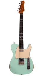Patina PT-6 SFG R HH - Paulownia body Relic- Roasted maple neck- RW fretboard- 22 Stainless frets- Locking tuners - Sea Foam Green-Patina-Infinite Music