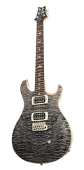 Paul Reed Smith (PRS) CE24 Quilt - One Off Special Edition - Charcoal Quilt Maple Top / White Doghair Swamp Ash Back W/- Deluxe Gigbag-Paul Reed Smith (PRS)-Infinite Music