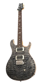 Paul Reed Smith (PRS) CE24 Quilt - One Off Special Edition - Charcoal Quilt Maple Top / White Doghair Swamp Ash Back W/- Deluxe Gigbag-Paul Reed Smith (PRS)-Infinite Music