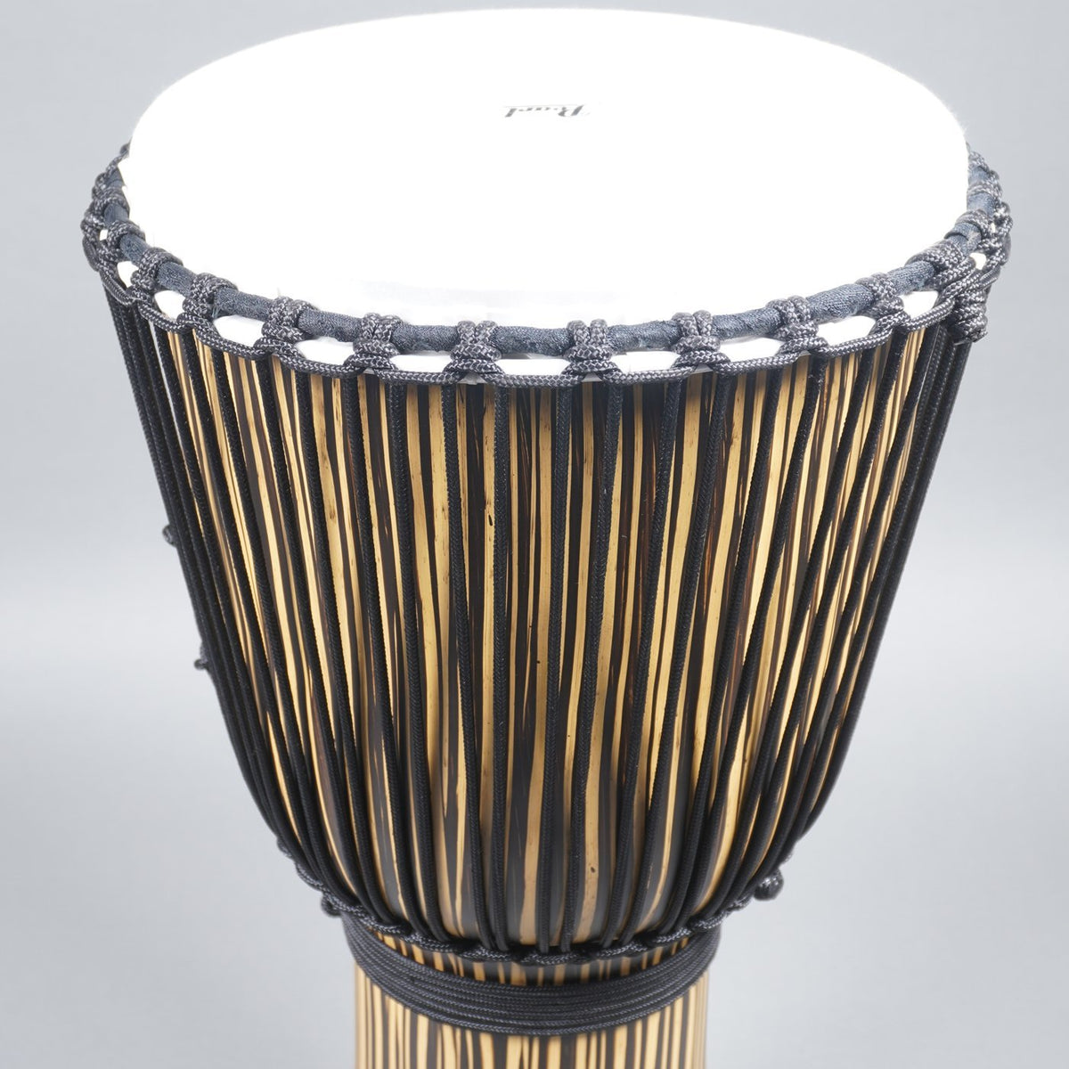 Pearl 12″ Roped Tuned Synthetic Shell Djembe - Zebra Grass-Pearl-Infinite Music
