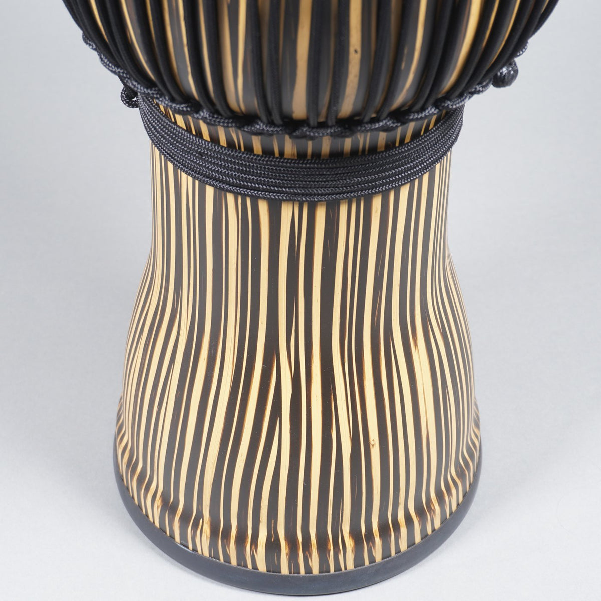 Pearl 12″ Roped Tuned Synthetic Shell Djembe - Zebra Grass-Pearl-Infinite Music