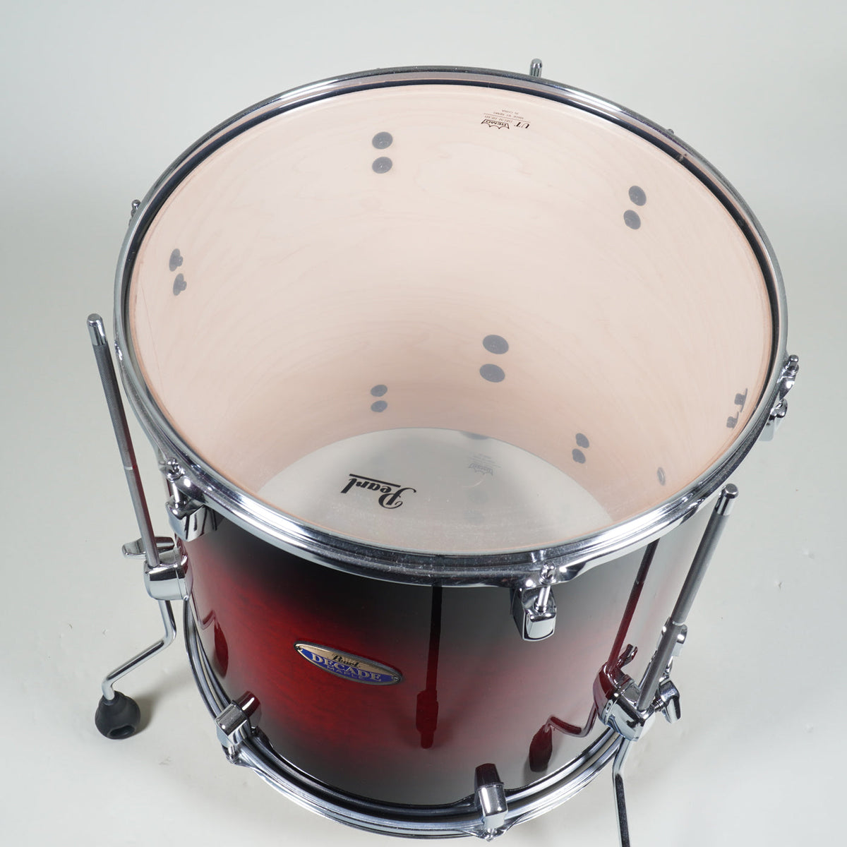 Pearl Decade Maple 22" Fusion Plus 5 Piece Drum Kit - Gloss Deep Red Burst-Pearl-Infinite Music